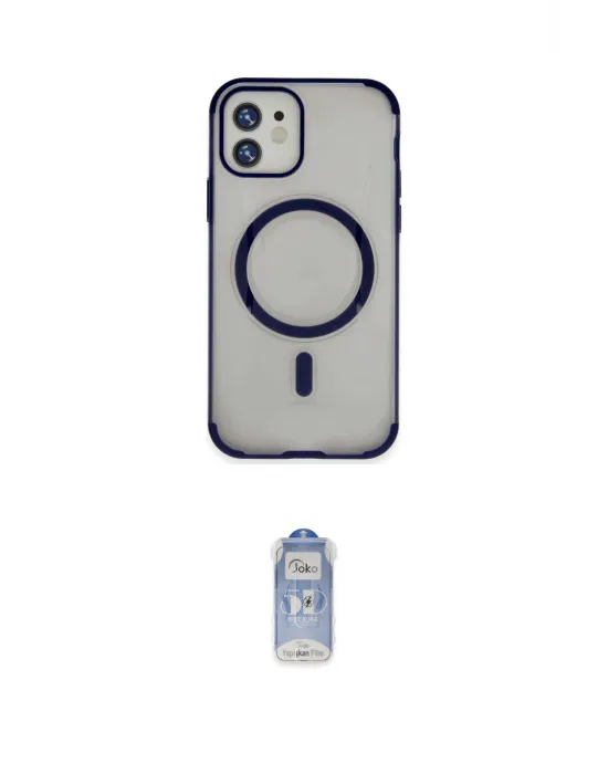 ieg™ iPhone 11 Kılıf Eksen Klasik Koleksiyonu - Siyah Joko Magic 5D Cam