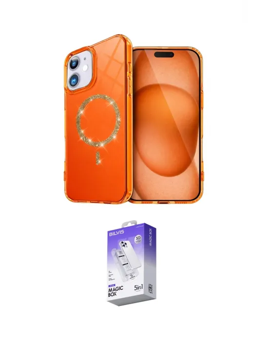 ieg™ iPhone 11 Kılıf Kıvılcım Form Prime - Siyah Bilvis 5in1 3D Magic Cam Ekran Koruyucu