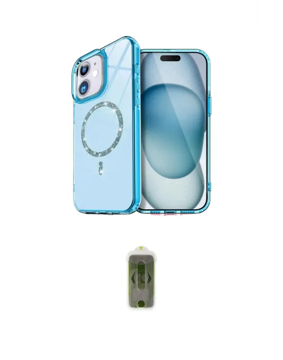 ieg™ iPhone 11 Kılıf Kıvılcım Form Prime - Siyah Joko Magic 5D Hayalet Cam