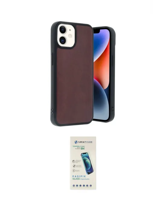 ieg™ iPhone 11 Kılıf Kıvılcım Işık Serisi - Şeffaf Pasifik Cam Ekran Koruyucu