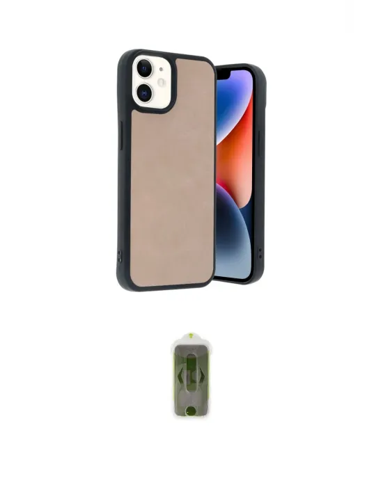 ieg™ iPhone 11 Kılıf Kıvılcım Işık Serisi - Siyah Joko Magic 5D Hayalet Cam