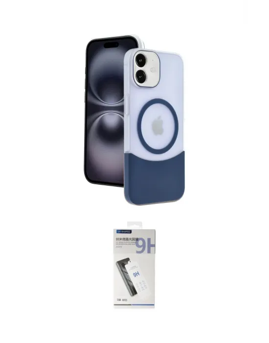 ieg™ iPhone 11 Kılıf Kozmos Form Özel Seri - Şeffaf Uv Polymer Nano Ekran Koruyucu