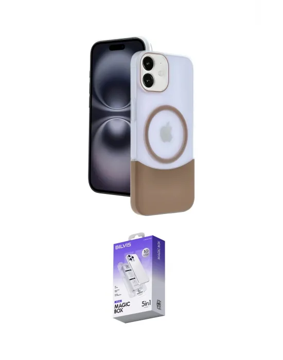 ieg™ iPhone 11 Kılıf Kozmos Form Özel Seri - Siyah Bilvis 5in1 3D Magic Cam Ekran Koruyucu