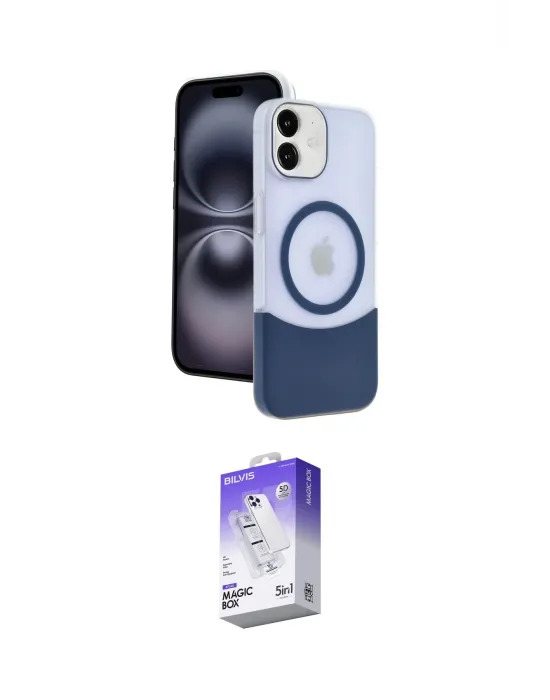 ieg™ iPhone 11 Kılıf Kozmos Form Özel Seri - Siyah Bilvis 5in1 3D Magic Cam Ekran Koruyucu
