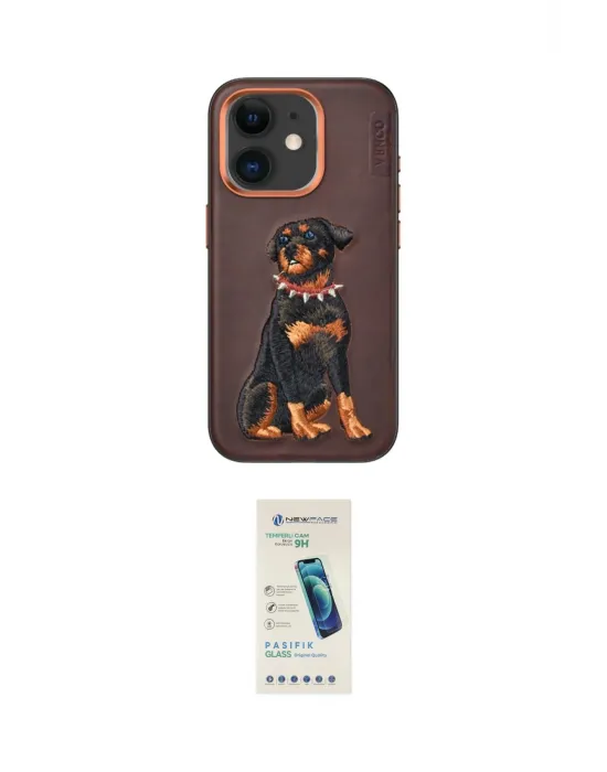 ieg™ iPhone 11 Kılıf Nova Form Koleksiyonu - Şeffaf Pasifik Cam Ekran Koruyucu