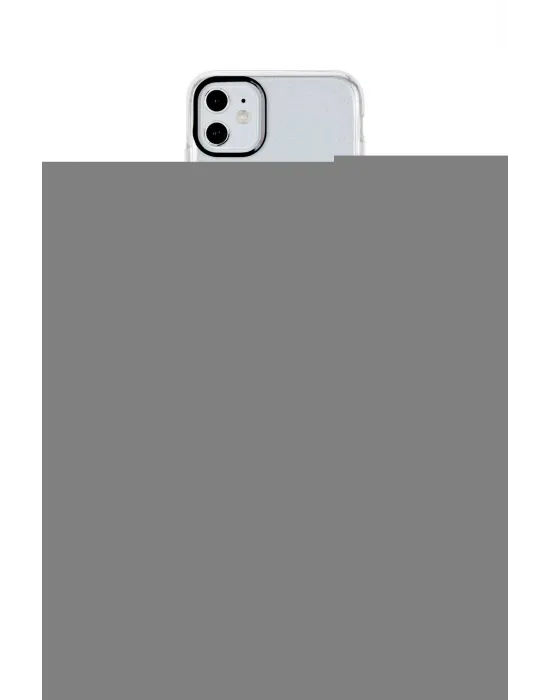 ieg™ iPhone 11 Kılıf Pusula Form - Siyah Bilvis 3D Cam Ekran Koruyucu