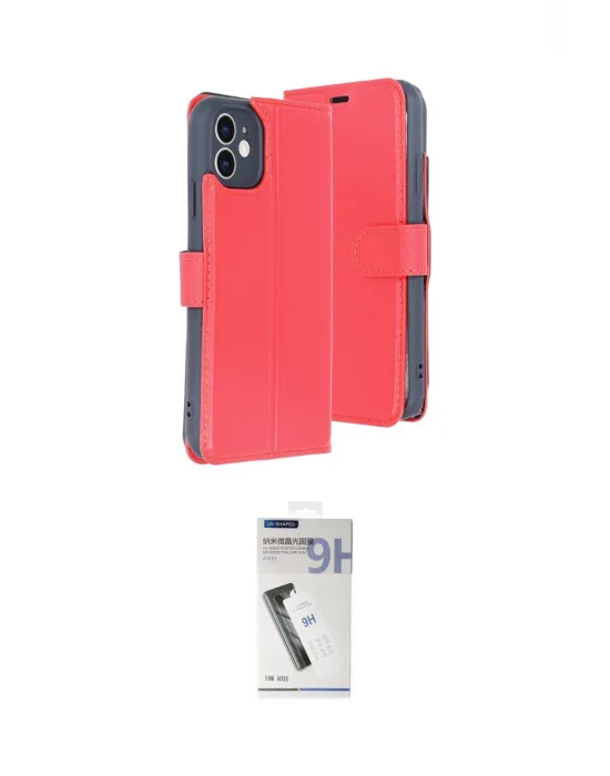 ieg™ iPhone 11 Kılıf Siluet Işık Serisi - Şeffaf Uv Polymer Nano Ekran Koruyucu