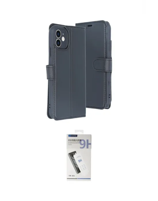 ieg™ iPhone 11 Kılıf Siluet Işık Serisi - Şeffaf Uv Polymer Nano Ekran Koruyucu
