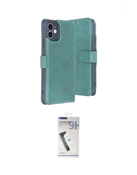 ieg™ iPhone 11 Kılıf Siluet Işık Serisi - Şeffaf Uv Polymer Nano Ekran Koruyucu