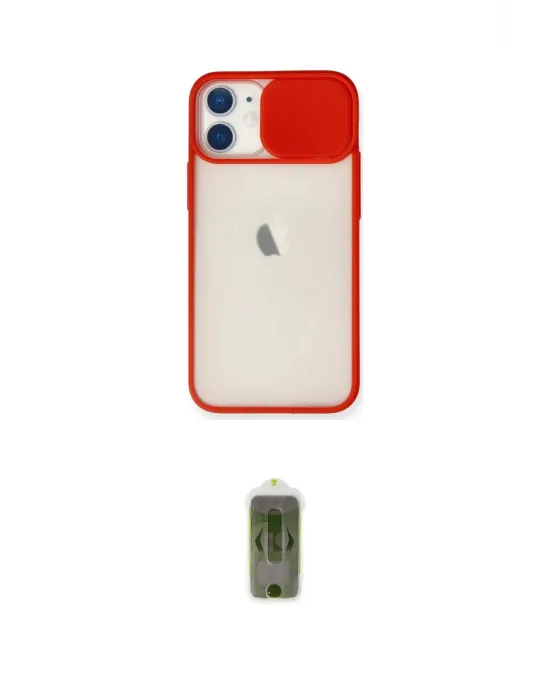 ieg™ iPhone 11 Kılıf Vadi Çizgi - Siyah Joko Magic 5D Hayalet Cam