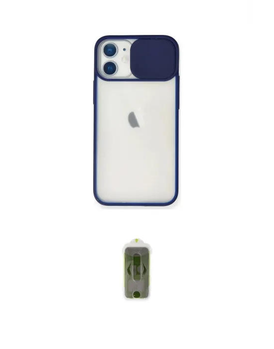 ieg™ iPhone 11 Kılıf Vadi Çizgi - Siyah Joko Magic 5D Hayalet Cam