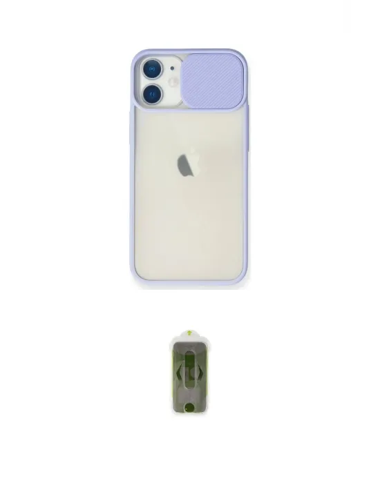 ieg™ iPhone 11 Kılıf Vadi Çizgi - Siyah Joko Magic 5D Hayalet Cam