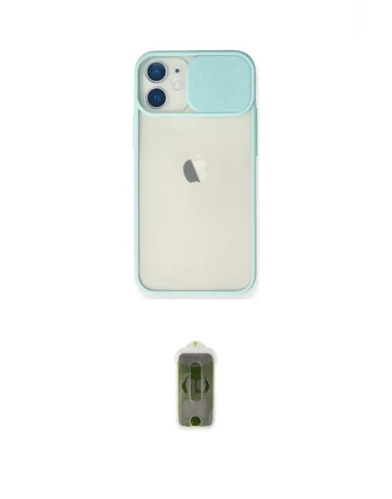 ieg™ iPhone 11 Kılıf Vadi Çizgi - Siyah Joko Magic 5D Hayalet Cam