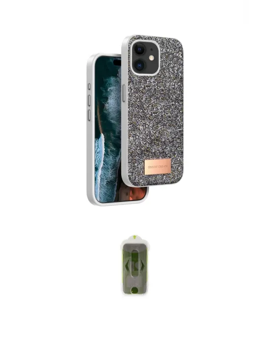 ieg™ iPhone 11 Kılıf Vadi Klasik Serisi - Siyah Joko Magic 5D Hayalet Cam