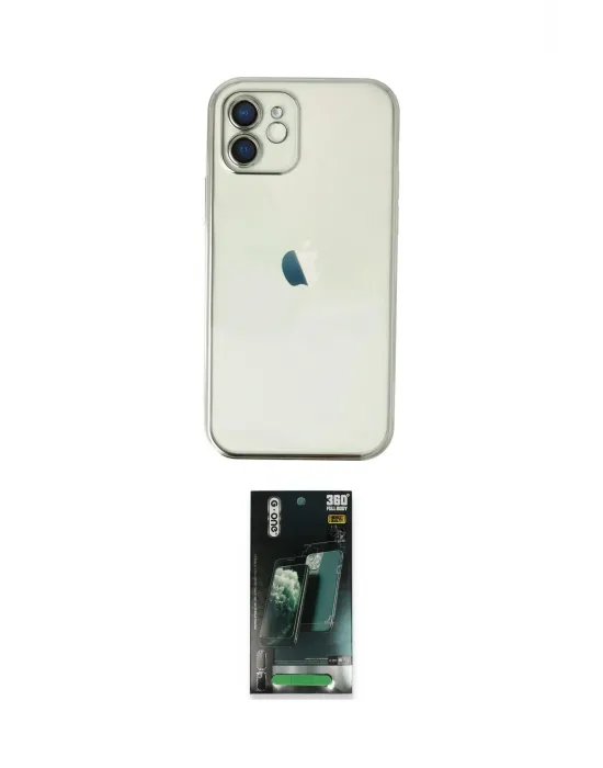 ieg™ iPhone 11 Kılıf Vadi Minimal - Şeffaf 360 Full Body Arka Koruyucu