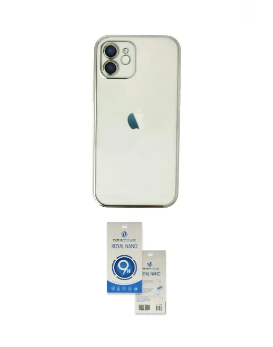 ieg™ iPhone 11 Kılıf Vadi Minimal - Şeffaf Royal Nano Ekran Koruyucu