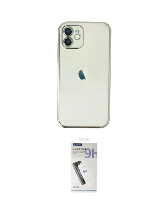 ieg™ iPhone 11 Kılıf Vadi Minimal - Şeffaf Uv Polymer Nano Ekran Koruyucu