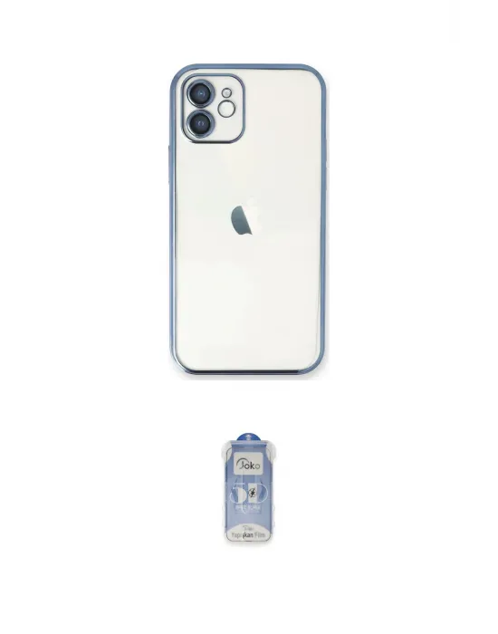 ieg™ iPhone 11 Kılıf Vadi Minimal - Siyah Joko Magic 5D Cam