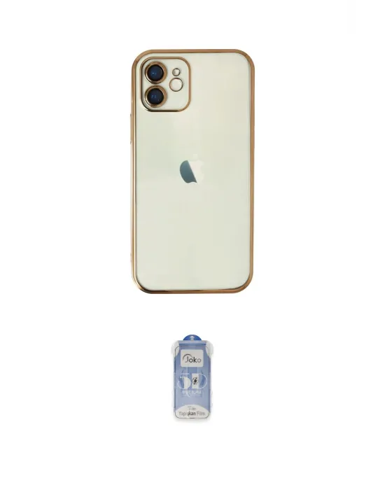 ieg™ iPhone 11 Kılıf Vadi Minimal - Siyah Joko Magic 5D Cam
