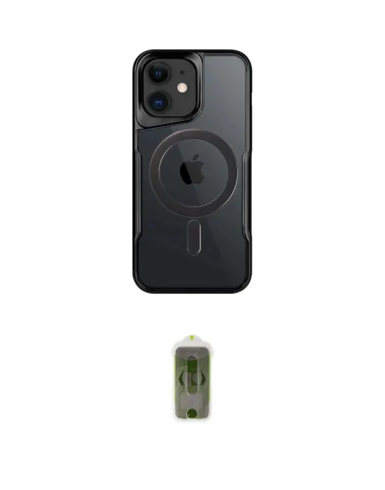 ieg™ iPhone 11 Kılıf Yadigar Klasik Özel Seri - Siyah Joko Magic 5D Hayalet Cam