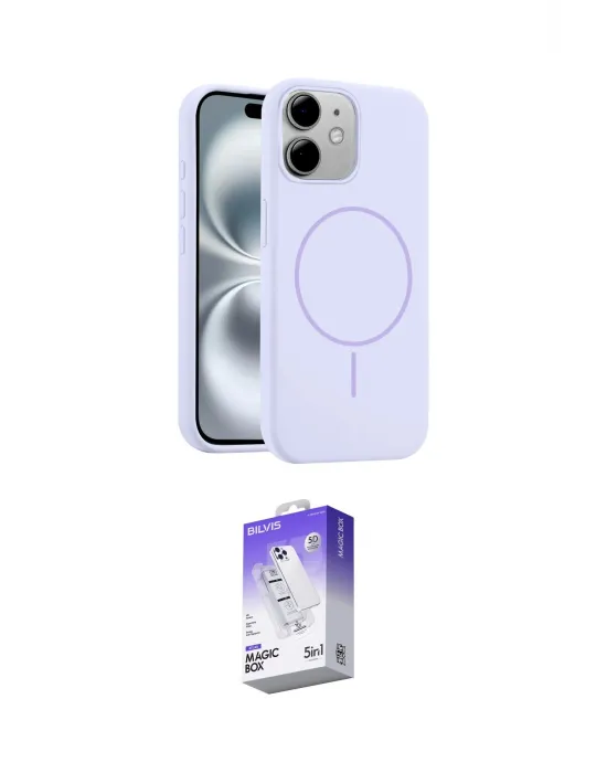 ieg™ iPhone 11 Kılıf Yankı Form Serisi - Siyah Bilvis 5in1 3D Magic Cam Ekran Koruyucu