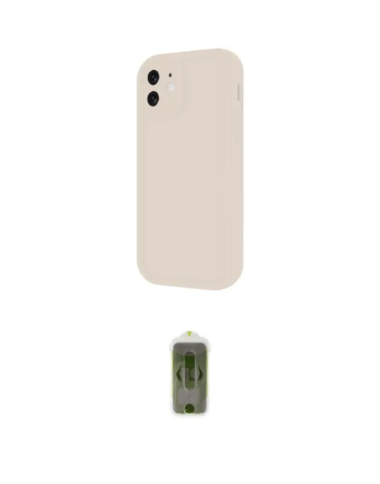 ieg™ iPhone 11 Kılıf Yankı Yansıma Özel Seri - Siyah Joko Magic 5D Hayalet Cam