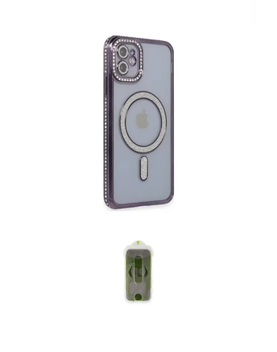 ieg™ iPhone 11 Kılıf Zirve Doku Prime - Siyah Joko Magic 5D Hayalet Cam