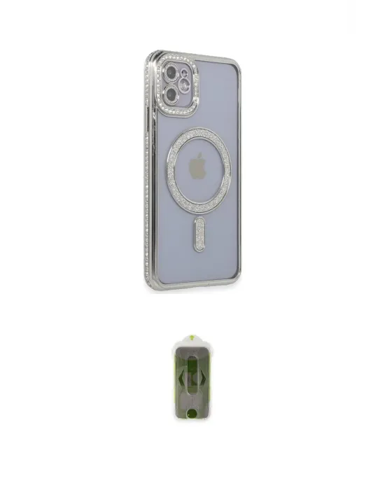 ieg™ iPhone 11 Kılıf Zirve Doku Prime - Siyah Joko Magic 5D Hayalet Cam