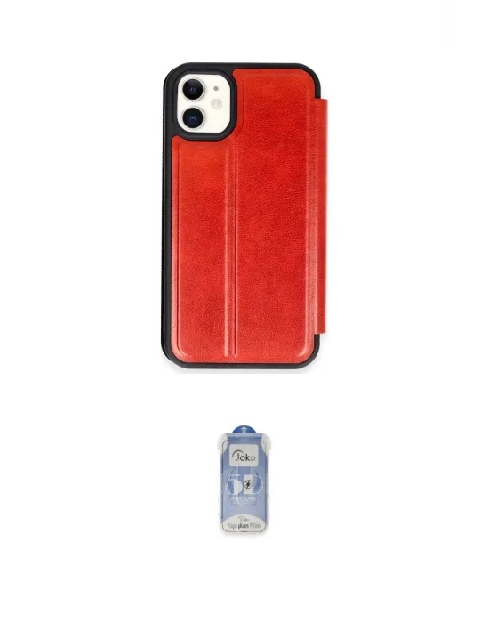 ieg™ iPhone 11 Kılıf Zirve Yansıma Serisi - Siyah Joko Magic 5D Cam