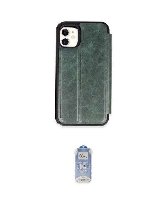 ieg™ iPhone 11 Kılıf Zirve Yansıma Serisi - Siyah Joko Magic 5D Cam