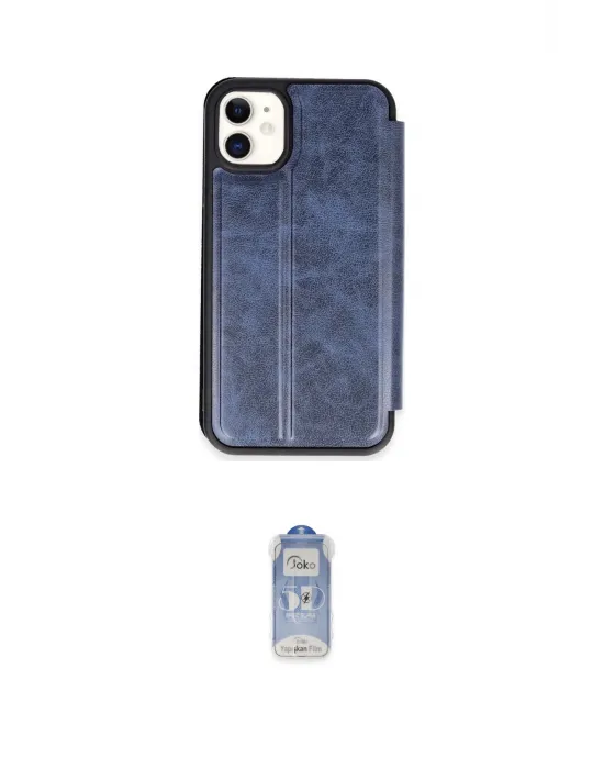 ieg™ iPhone 11 Kılıf Zirve Yansıma Serisi - Siyah Joko Magic 5D Cam