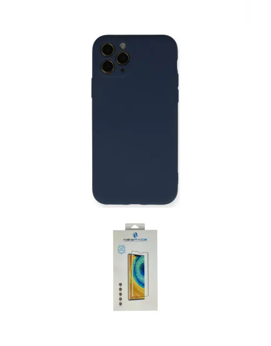 ieg™ iPhone 11 Pro Kılıf Ahenk Serisi - Siyah Polymer Nano Ekran Koruyucu
