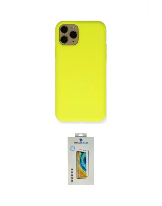 ieg™ iPhone 11 Pro Kılıf Ahenk Serisi - Siyah Polymer Nano Ekran Koruyucu
