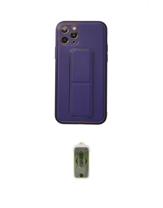 ieg™ iPhone 11 Pro Kılıf Akış Doku - Siyah Joko Magic 5D Hayalet Cam