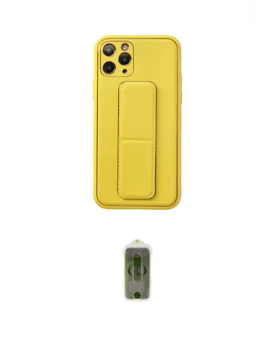 ieg™ iPhone 11 Pro Kılıf Akış Doku - Siyah Joko Magic 5D Hayalet Cam