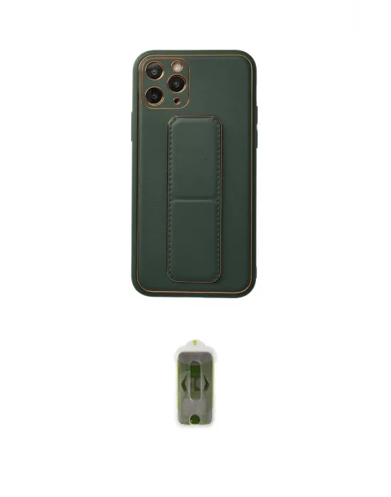 ieg™ iPhone 11 Pro Kılıf Akış Doku - Siyah Joko Magic 5D Hayalet Cam