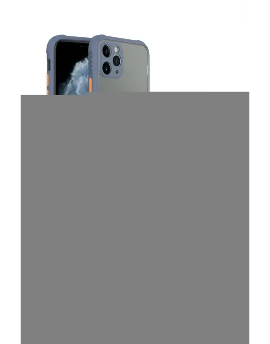 ieg™ iPhone 11 Pro Kılıf Nova Asil Özel Seri - Siyah 34D Hayalet Izgaralı Cam