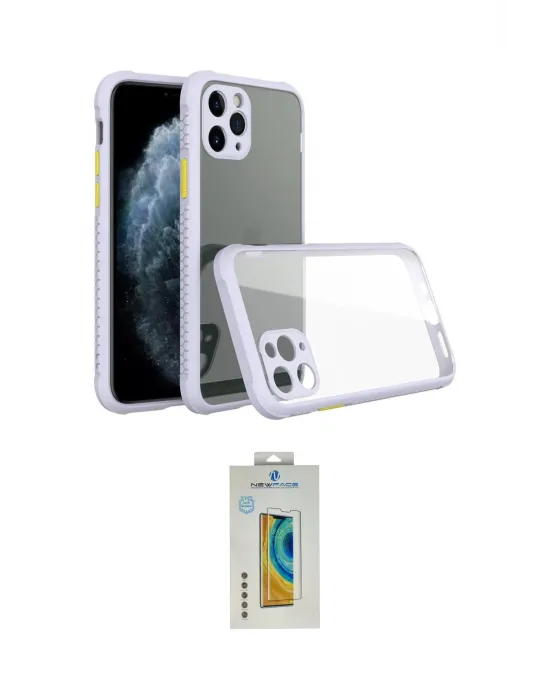 ieg™ iPhone 11 Pro Kılıf Nova Asil Özel Seri - Siyah Polymer Nano Ekran Koruyucu