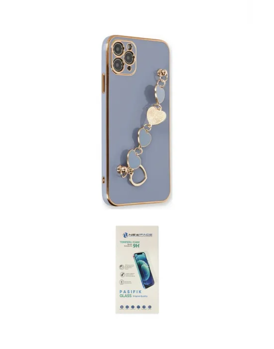 ieg™ iPhone 11 Pro Kılıf Nova Işık Prime - Şeffaf Pasifik Cam Ekran Koruyucu
