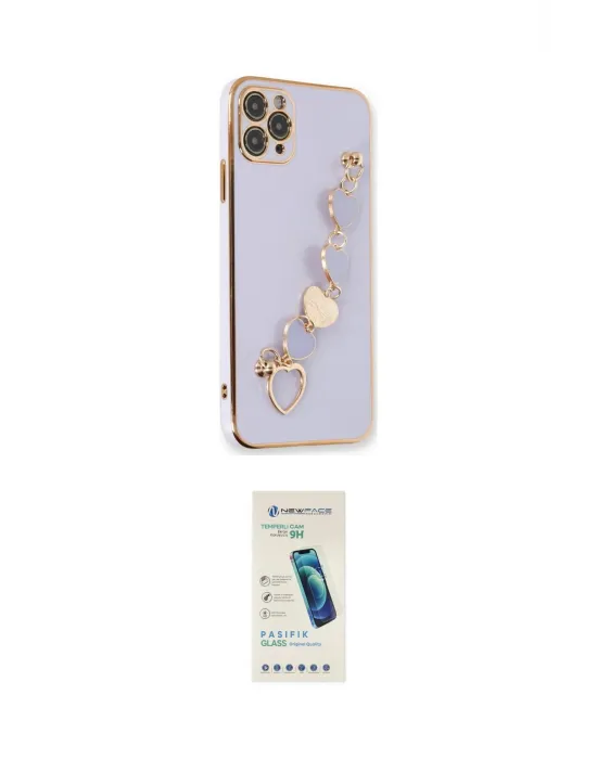 ieg™ iPhone 11 Pro Kılıf Nova Işık Prime - Şeffaf Pasifik Cam Ekran Koruyucu