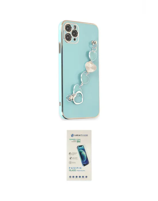 ieg™ iPhone 11 Pro Kılıf Nova Işık Prime - Şeffaf Pasifik Cam Ekran Koruyucu