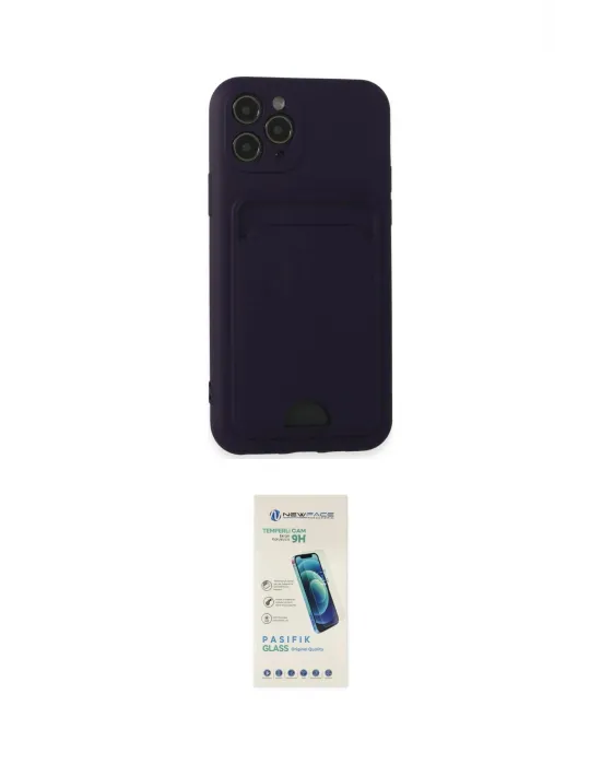 ieg™ iPhone 11 Pro Kılıf Vadi Çizgi Prime - Şeffaf Pasifik Cam Ekran Koruyucu