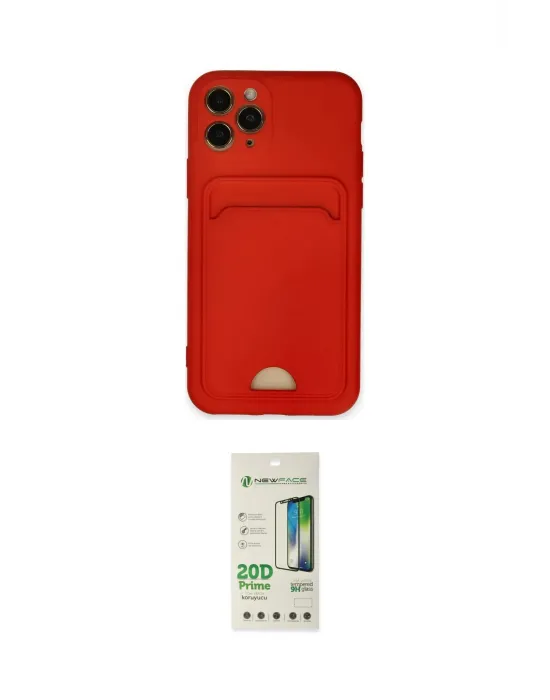 ieg™ iPhone 11 Pro Kılıf Vadi Çizgi Prime - Siyah 20D Premium Cam Ekran Koruyucu