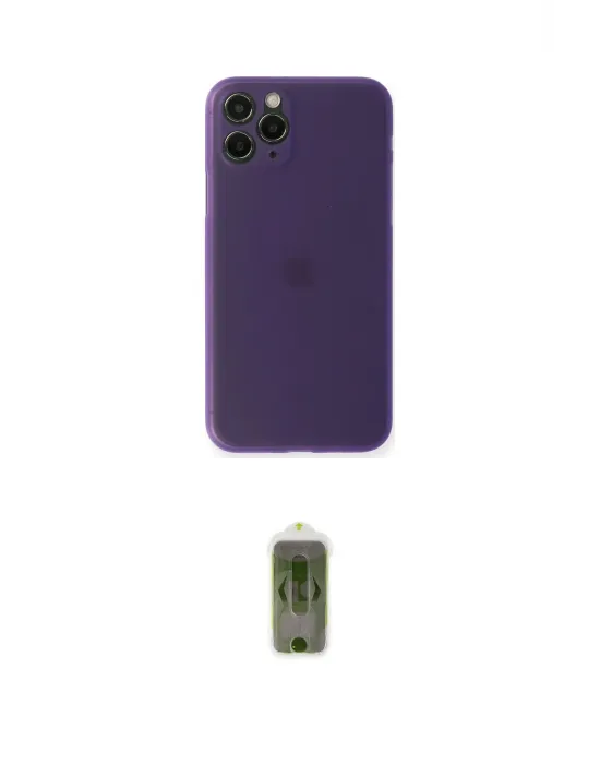 ieg™ iPhone 11 Pro Kılıf Yadigar Yansıma Serisi - Siyah Joko Magic 5D Hayalet Cam