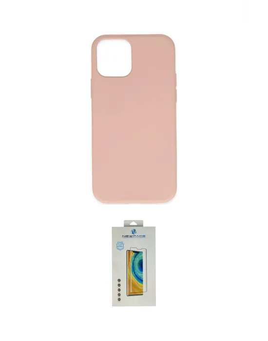 ieg™ iPhone 11 Pro Max Kılıf Ahenk Serisi - Siyah Polymer Nano Ekran Koruyucu