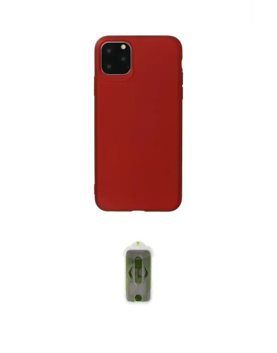 ieg™ iPhone 11 Pro Max Kılıf Kozmos Yansıma Özel Seri - Siyah Joko Magic 5D Hayalet Cam