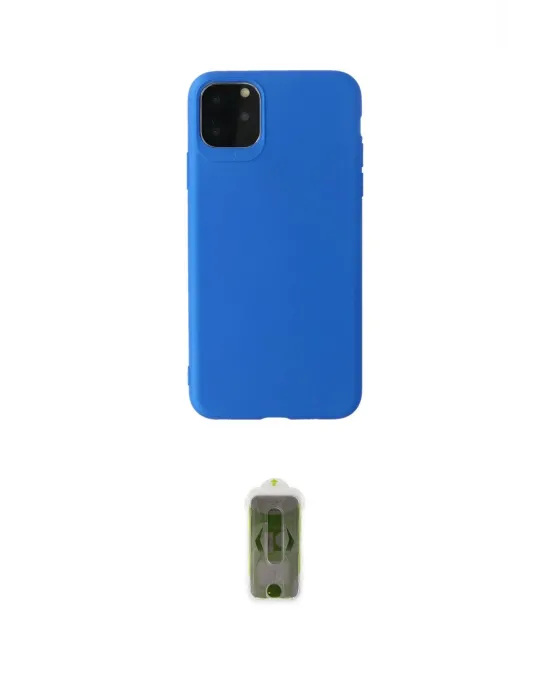 ieg™ iPhone 11 Pro Max Kılıf Kozmos Yansıma Özel Seri - Siyah Joko Magic 5D Hayalet Cam