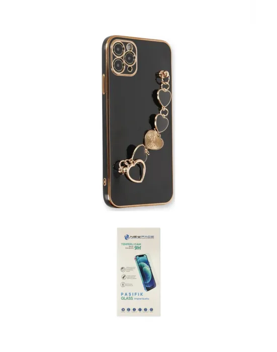 ieg™ iPhone 11 Pro Max Kılıf Nova Işık Prime - Şeffaf Pasifik Cam Ekran Koruyucu