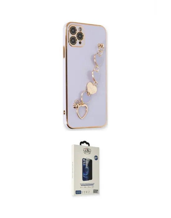 ieg™ iPhone 11 Pro Max Kılıf Nova Işık Prime - Siyah Bilvis Hayalet Cam Ekran Koruyucu