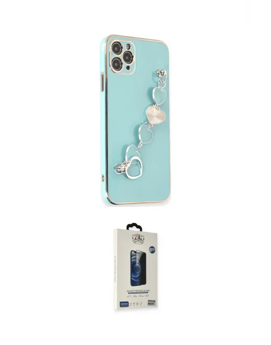 ieg™ iPhone 11 Pro Max Kılıf Nova Işık Prime - Siyah Bilvis Hayalet Cam Ekran Koruyucu